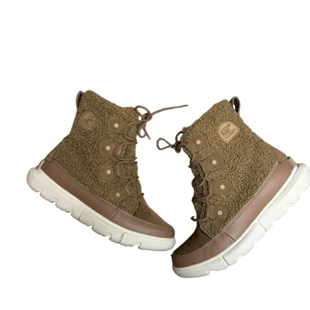 Sorel Explorer II JOAN Cozy Fleece-Lined Boots size 6